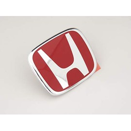 HONDA Genuine Honda TYPE-R Red Emblem Approx. W2.6 x H2.0 inches (65 mm) x H2.0 inches (50 mm) Honda Emblem H Mark Honda Mark Diversion