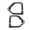 1 Pair Chrome Fog Lamp Bezels 84176753 Left Right Fog