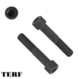 TERF® M10 X 70mm Hex Socket Cap Head Machine Screws Self Colour Black High Tensile Grade 12.9 Machine Screw M10 (10mm) X 70mm Allen Key Hexagonal Socket Bolts - Pack of 4