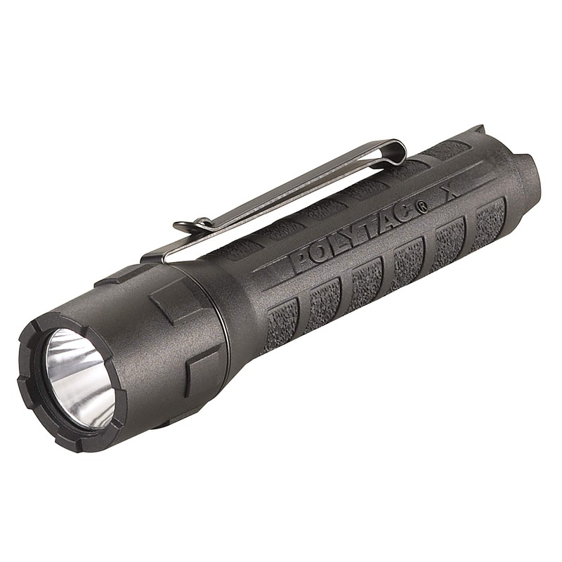 Streamlight 88603 PolyTac X 600-Lumen Multi-Fuel Professional Flashlight, Box, Black