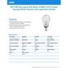 Feit White Filament A15 E12 (Candelabra) Filament LED Bulb Soft