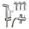 AMERZA Ducha Bidet Arabe Wc Inodoro Acero Inoxidable