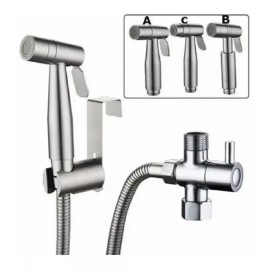 AMERZA Ducha Bidet Arabe Wc Inodoro Acero Inoxidable