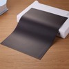 20Pcs/Set 10 Rubber Magnetic Sheets 0.5mm Thickness with 10 Clear