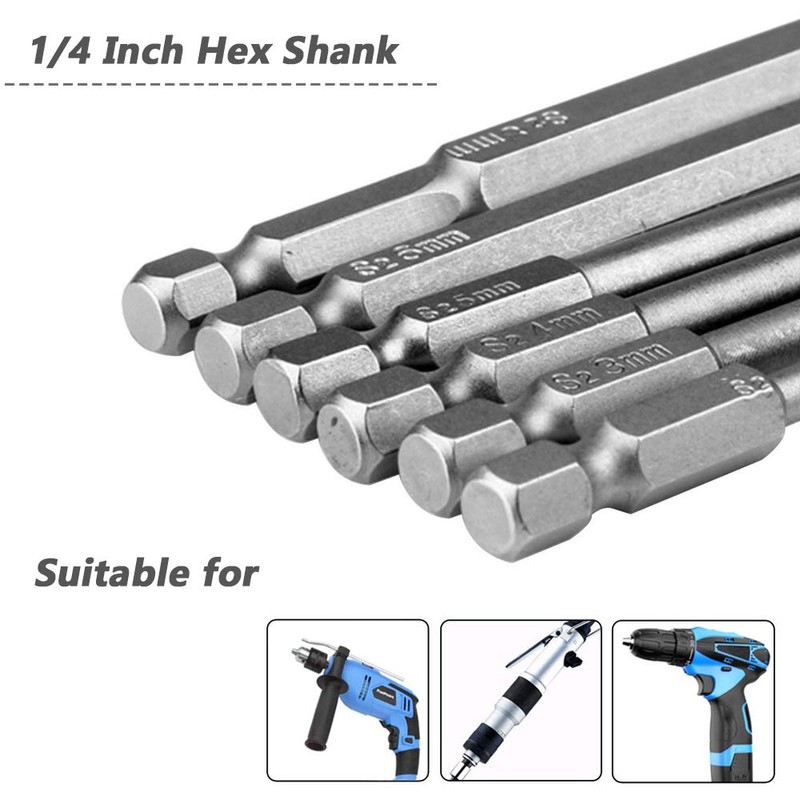 Mesee 23 Pieces 4 Inch Long Magnetic Screwdriver Bit Set,