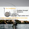 Pulpo Offset Circle Ganchos de pesca resistentes para pesca de