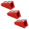 KUM AZ105.01.16-R Sharpener 100-70, Pack of 3, Red, Sharpener for