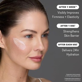 NULASTIN Dermal Rejuvenating Face Moisturizer for Women with Elastin, Peptides & Ceramides - Firming, Anti Aging Barrier Repair Cream for Dry, Mature Skin - Vegan, Silicone Free, 1.7 Fl Oz