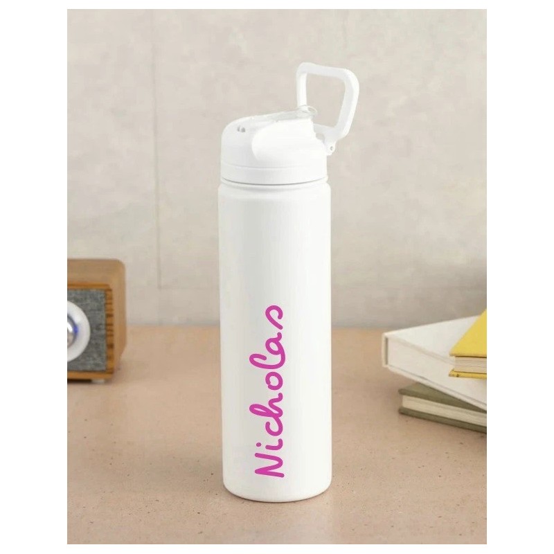 Love Island *CUSTOM* Love Island Inspired Water Bottle - White