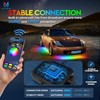 MICTUNING N3 Car Underglow Light Strip Kit, Chasing Dream RGB+IC