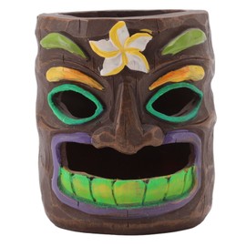 Grimace Ashtray Resin Tree Face Decorative Fluorescent Makeup Brush Pen Cup for Home Desktop