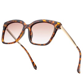 Trendy Square Oversized Sunglasses for Women Fashion Womens Sunnies Sunglasses UV Protection Lens