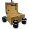BzzBox Decorative OG Storage Box - Light Bamboo, Lockable, with