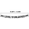 Pre-Strung Level 13 Unlocked Banner - NO DIY - 13th