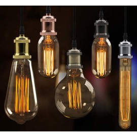 Black Ceiling Rose Vintage Pendant Light Fitting Modern Retro Industrial Style E27 Lamp Holder