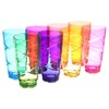 CreativeWare Circus Set de 8, 24 oz, juego de vasos,