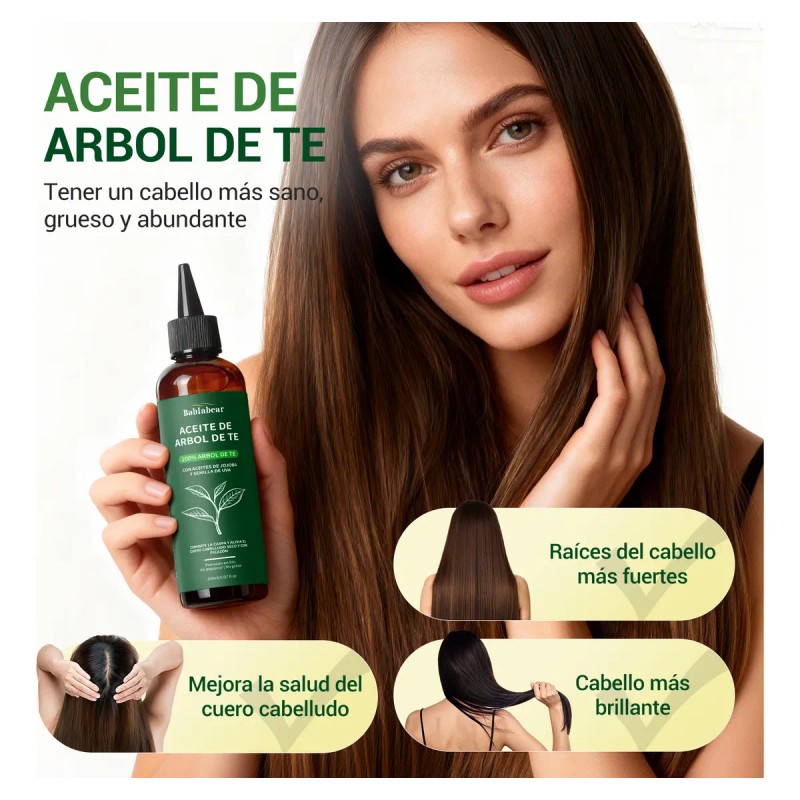 Aceite De rbol De T Natural 150ml Crecimiento Del Cabello