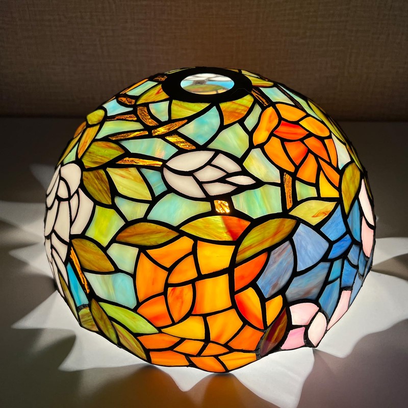 Capulina Tiffany Lamp Shade 12 Inches Wide Accessories Replacement Wisteria