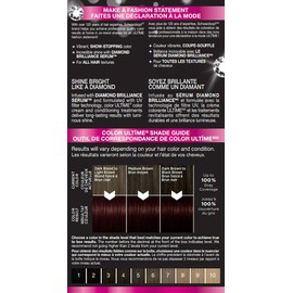 Schwarzkopf Color ultime permanent hair color creme, glam nights, 4.28 auburn brown