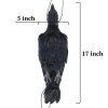 Etistta 17 inch Realistic Hanging Dead Crows Decoy Lifesize Extra