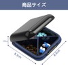 LIKENNY 薬ケース ピルケース サプリケース 小型 携帯用 薬入れケース 入れ歯ケース 小分け 薬ケース
