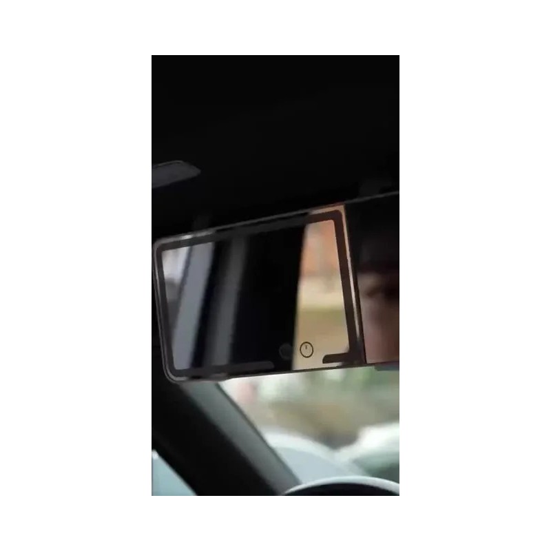 Espejo De Maquillaje De Visera De Coche Con 3 Modos