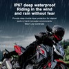 Docooler Motorcycle Helmet Intercom BT5.0 Hands-free Interphone for Motorcycle Riders