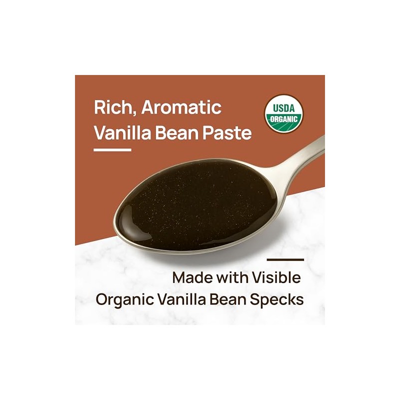 LorAnn Oils Pasta de vainilla natural Madagascar 16 onzas