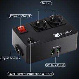 FoxAlien Intelligent Relay Module for CNC Milling Machines and Spindle Control