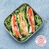 Smash 33063 Meal Box, Stainless Steel, 600 milliliters, Blue