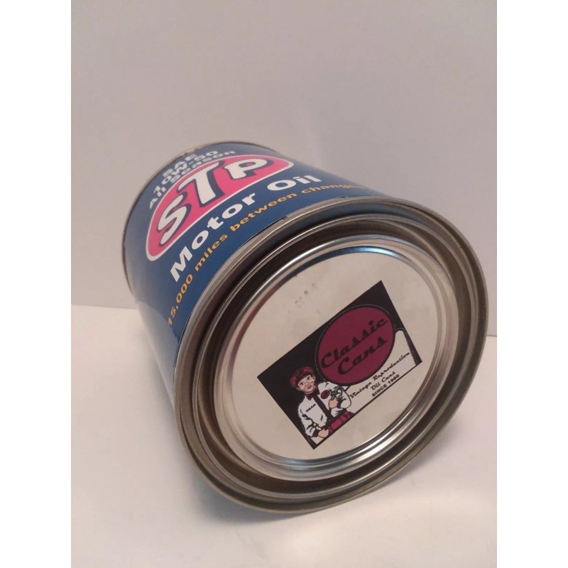 STP Motor Oil Vintage STP Motor Oil Can 1 qt.