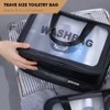 L&FY Large Toiletry Bag, Translucent PVC Makeup Cosmetic Organizer Bag