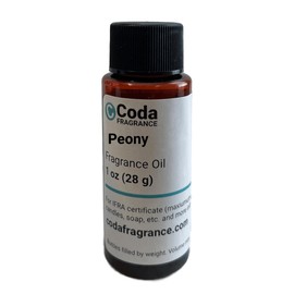 Pink Peony Candle Making Scent (Fragrance Oil) | by Coda Fragrance | for Candles, Soap, and More (6, Ounces)