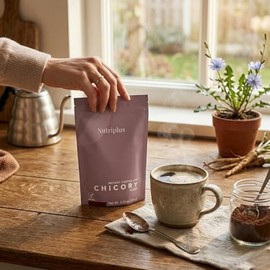 Nutriplus Mezcla De Café Instantáneo Y Achicoria Farmasi, Una Cantidad Significativa De Fibra Prebiótica Para El Metabolismo, Mejorando El Sistema
