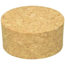 Kawaji Shoten Cork Stopper, 2.6 x 2.4 x 1.2 inches (65 x 62 x 30 mm), Brown