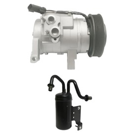 RYC Automotive Air Conditioning Compressor and Clutch Kit Kit KT AI82-01 (Fits Dodge Ram 1500 3.7L, 4.7L 2004, 2005, 2006, 2007; Fits Dodge Ram 2500 4.7L 2004, 2005, 2006, 2007)