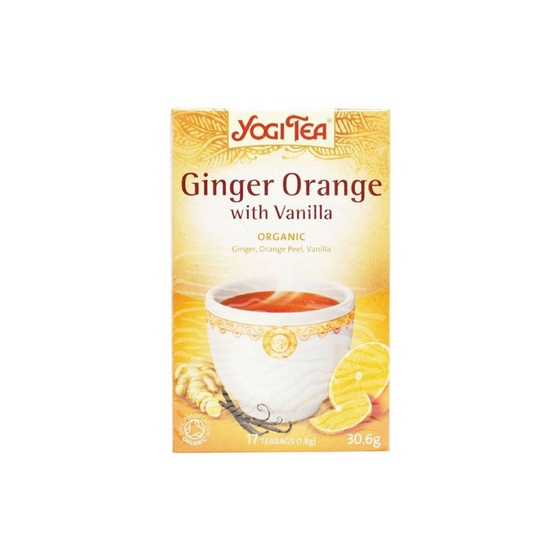 (3 PACK) - Yogi Tea - Ginger Orange with Vanilla