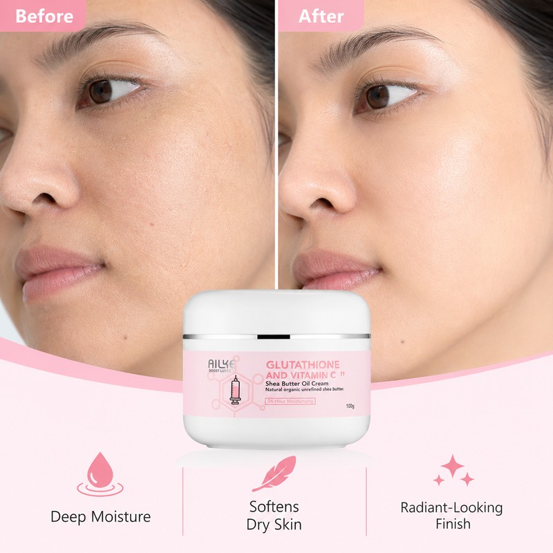 Shea Butter Face & Body Cream for Women – Lightweight