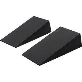 2 Pack Squat Wedge Blocks – Non-Slip EVA Foam Slant Boards for Calf Raise, Squats, Pushups, Yoga, Pilates, Weightlifting & Leg Strength Training, Supportive Fitness Ramp