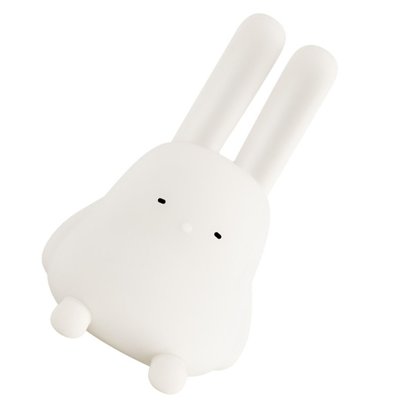 Bunny Night Light Delay Turn Off Cute Soft Silicone Kids