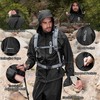 Men's Rain Suit Waterproof Lightweight Hooded Rainwear for Golf, Hiking,