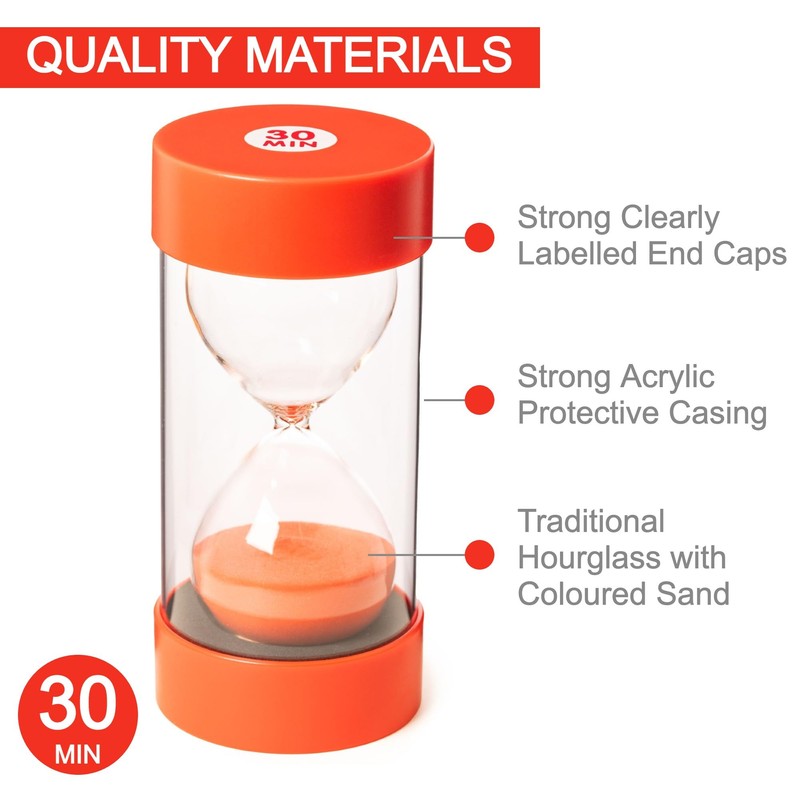 Jumbo Sand Timer for Kids - Colourful and Attractive -