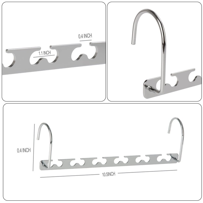 Magicool Hanger Magicool 8 Pack Metal Magic Cascading Hanger Space