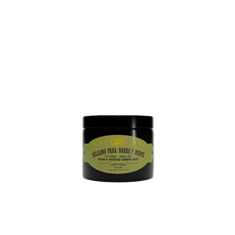 Charle's - Bálsamo de Crecimiento Para Barba y Bigote, Adicionado