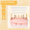 Lilithye Bedside Organizer with Fixed Straps and Water Bottle Holder