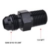 EVIL ENERGY 6AN Male Flare to 1/4" NPT Pipe Fitting