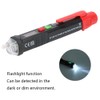 HT100P HandHeld NonContact Intelligent Test Pen Voltage Detector with Flashlight