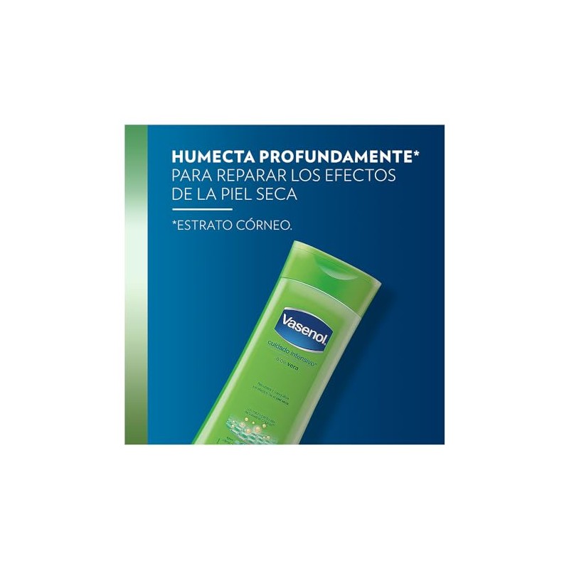 Vasenol Crema Corporal Cuidado Intensivo Aloe Fresh 400