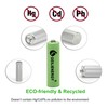 GEILIENERGY Ni-MH AA Rechargeable Batteries,Ni-MH AA 600mAh 1.2V Rechargeable Batteries