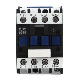 Low Voltage AC Contactor 9A Silver Contact 3 Phase Sensitive Industrial Contactor for Circuit